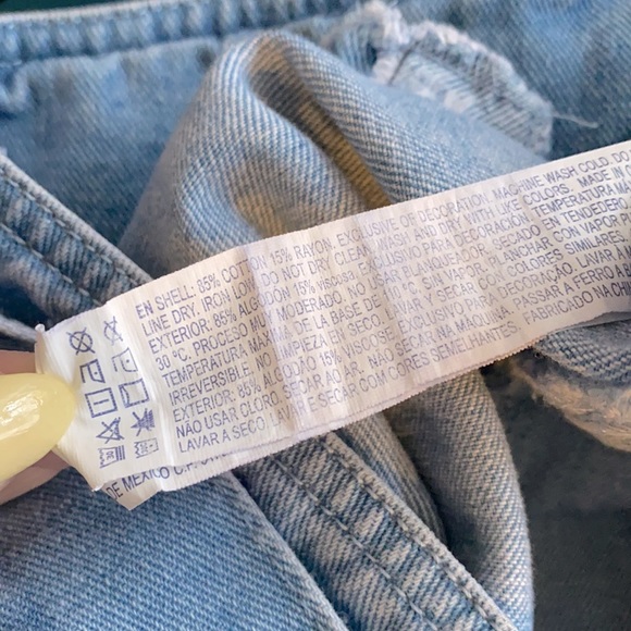 Forever 21 High Waist Tie Waist Straight Leg Jeans - Picture 13 of 13